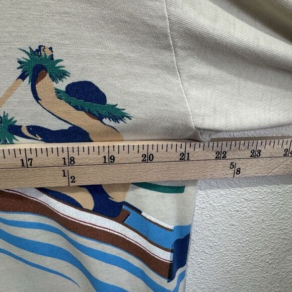 Vtg Crazy Shirts Hawaii Shirt Mens Large Bankoh Molokai 1988 Single Stitch USA - Picture 15 of 16